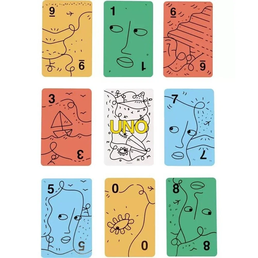Mattel uno card